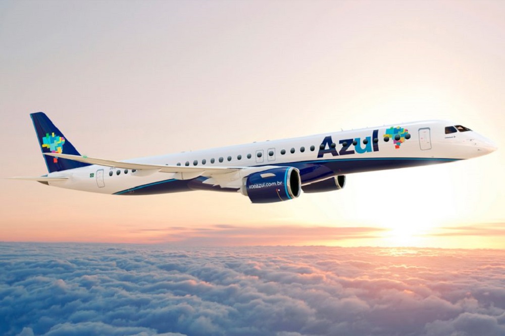 Azul é a companhia aérea mais pontual do mundo - Brasilturis